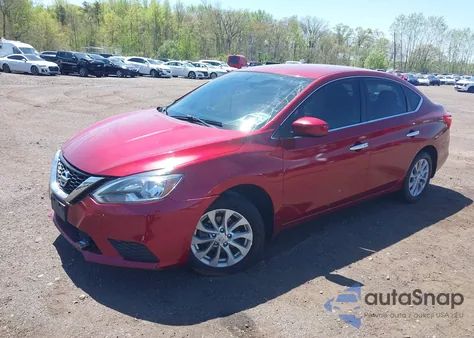 2019 Nissan Sentra Sv z USA, uszkodzony, nr VIN 3N1AB7AP1KY273950